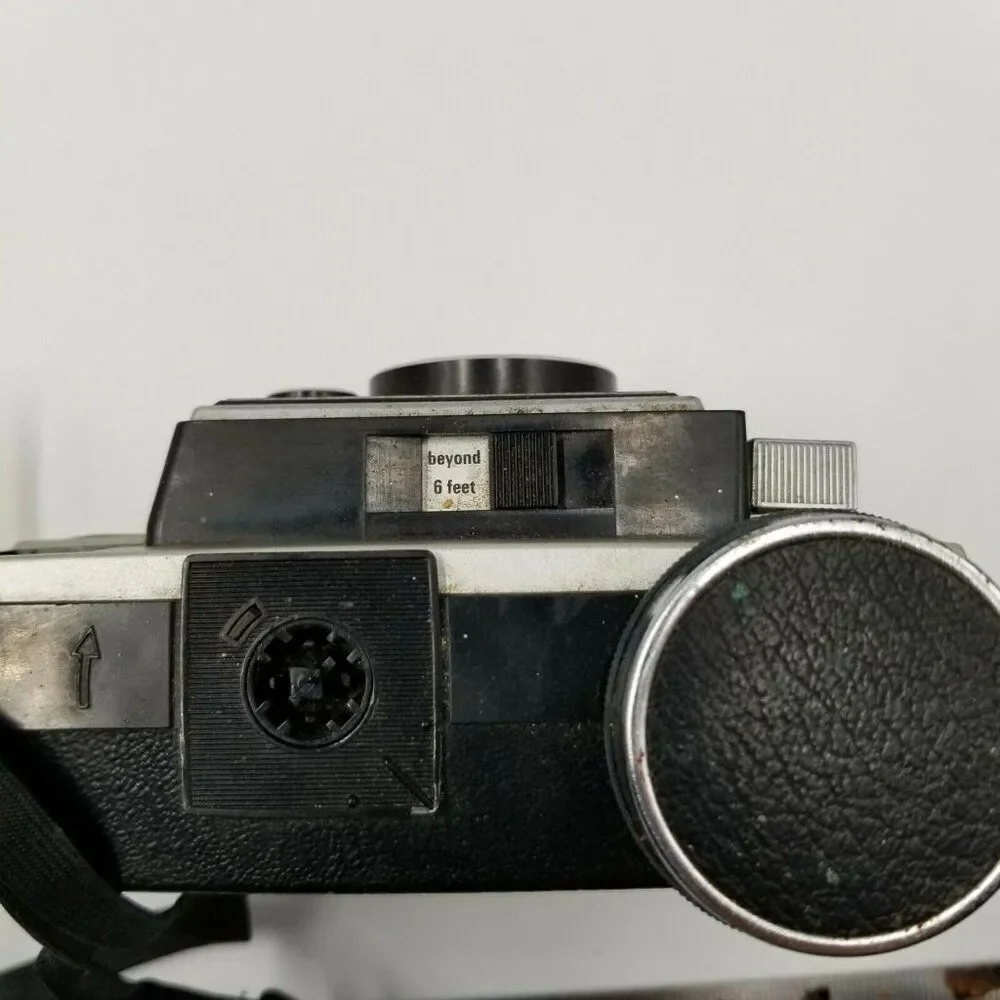 Vintage Kodak Instamatic X45 Camera Black Gray